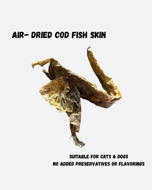 Air-Dried Cod Fish Skin